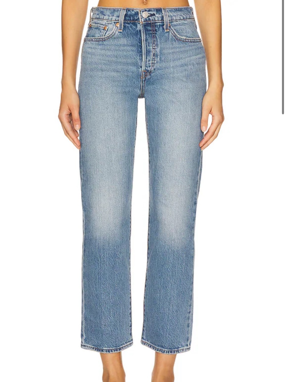 Women’s Levi’s Relaxed Straight Jeans in Washed Blue